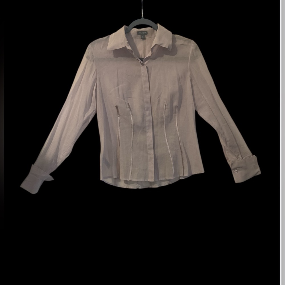 Ann Taylor light pink Cotton Blouse